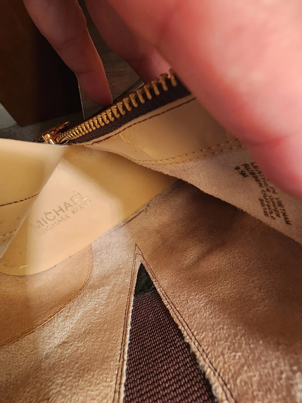 MICHAEL Michael Kors smooth brown
